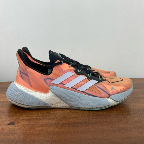 Adidas X9000L4 #FY1209 Orange Black Grey Color Size 8.5 Men’s Sneakers - Picture 4 of 13